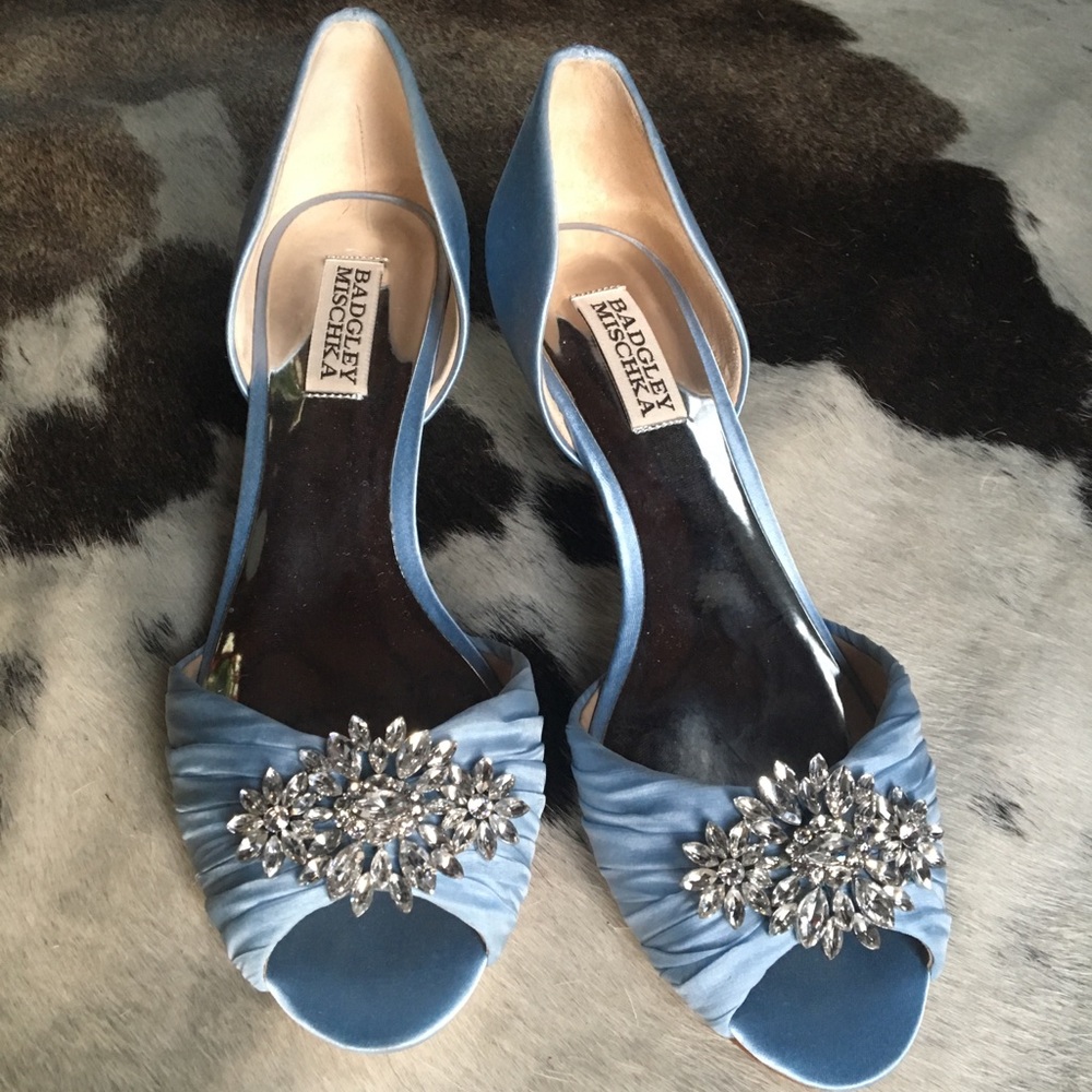 Badgley Mischka Something Blue Heels